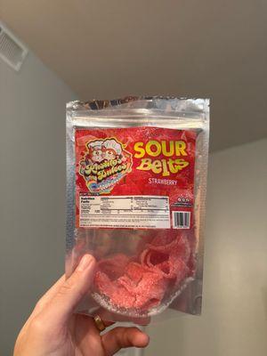 Strawberry sour belts