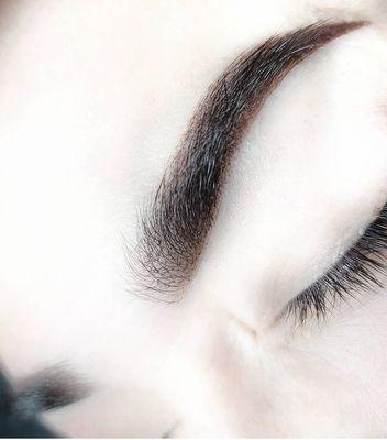 Ombre Powder Brows are a semi-permanent eyebrow styling technique that creates a soft shaded Brow Pencil look