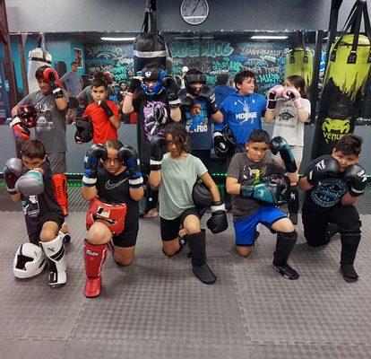 Sparring on Thursdays all classes