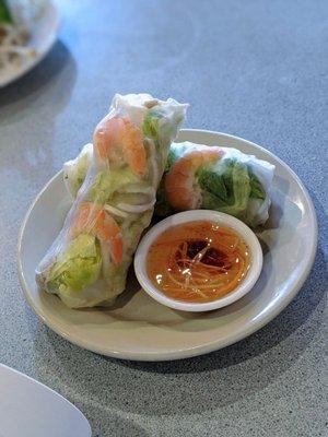 Fresh spring rolls