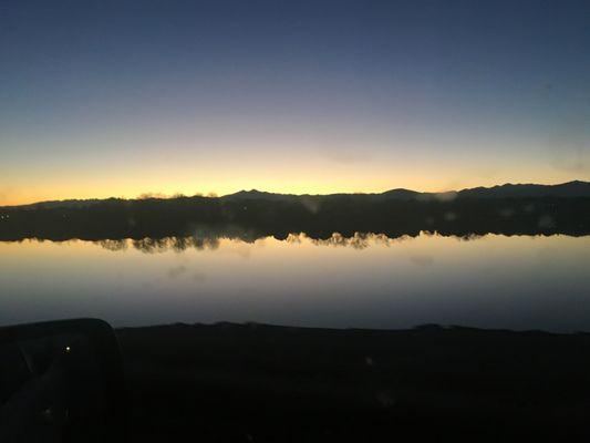 Sunset at Boyd Lake