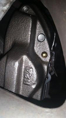 Look at my quailty brake caliper.  Does the one you get from Manner look like this?  More brown color right?