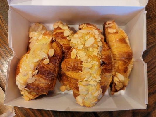 Choose your own croissants, 6 in a box for $12.99! All almond croissants.  All mine!