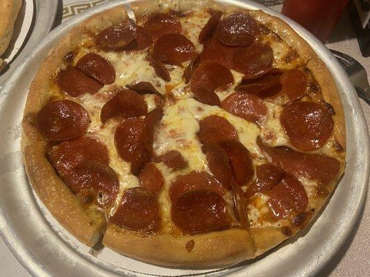 Pepperoni pizza