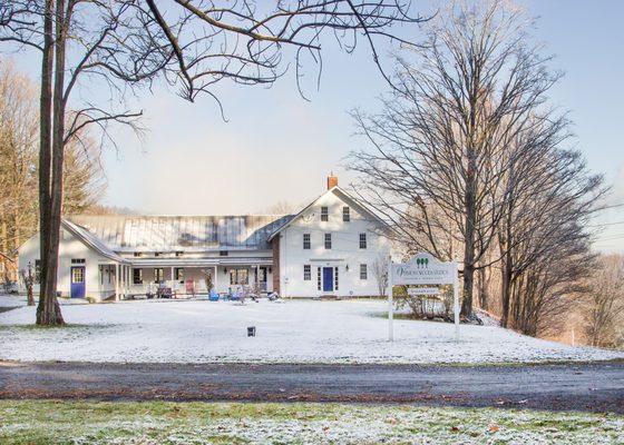 Our Stonehurst Showroom in early Winter.