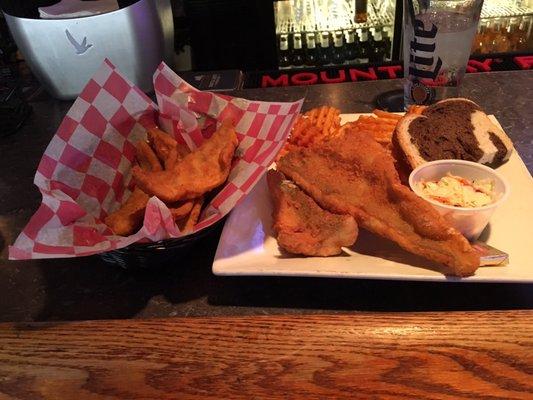 Fresh fried walleye cooked to perfection... it's that simple and what else can you ask for?