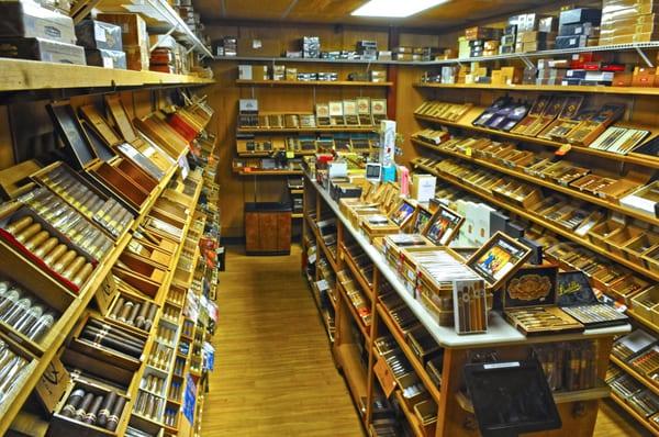 Look at their walk in humidor. Filled with greatness!