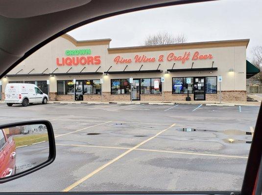 The bakery is to the right behind this business.