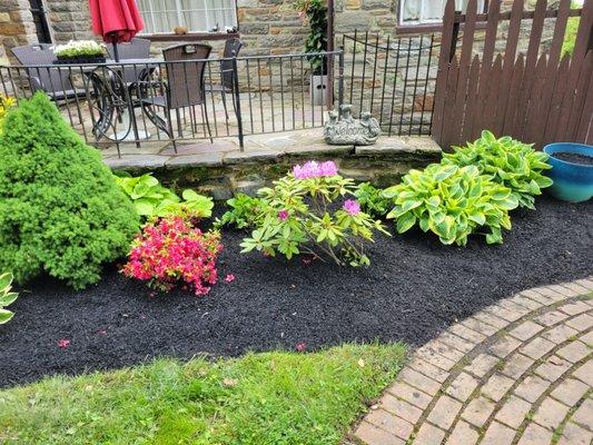 New black mulch