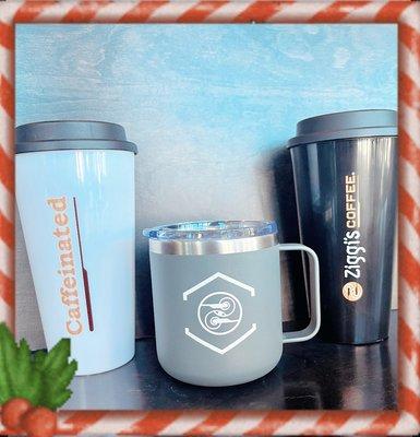 25 days til Christmas! Are you ready?! Ziggi's mugs make the perfect gift! Affordable and reusable :) Stop by Ziggi's to get yours today!