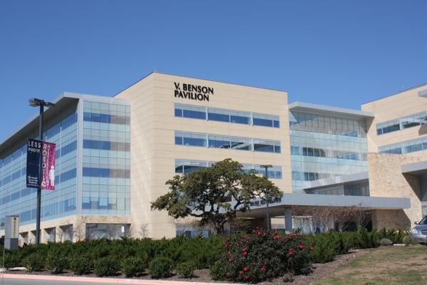 iMED is located in the V. Benson Pavilion at Methodist Stone Oak Hospital