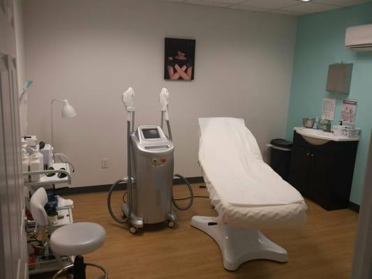 IPL Laser Hair Removal/Skin Rejuvenation Treatment Room