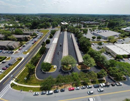 Aerial view of our storage storage facility in Gaithersburg, MD.