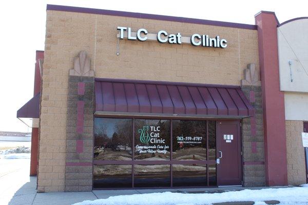 Rear of TLC Cat Clinic