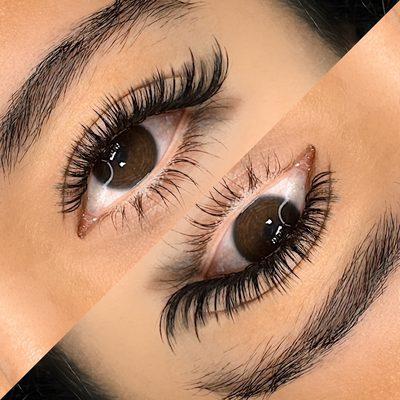 hybrid eyelashes extensions