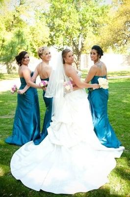 Me and my bridesmaids