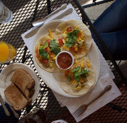 Breakfast tacos!