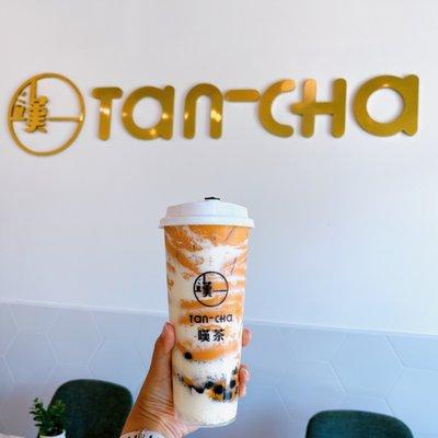 brulee thai milk tea w/ boba