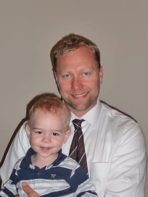 Dr. Ryan Smart D.C. and son