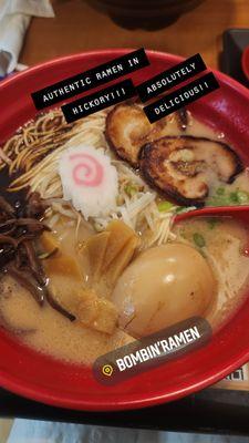 Black Garlic Tonkatsu Ramen!