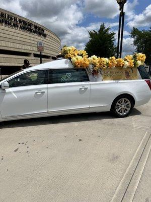 Swanson Funeral Home - Flower car