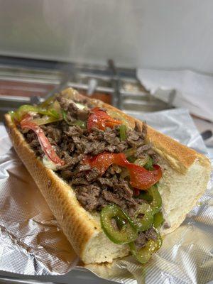 Cheese Steak w/ peppers