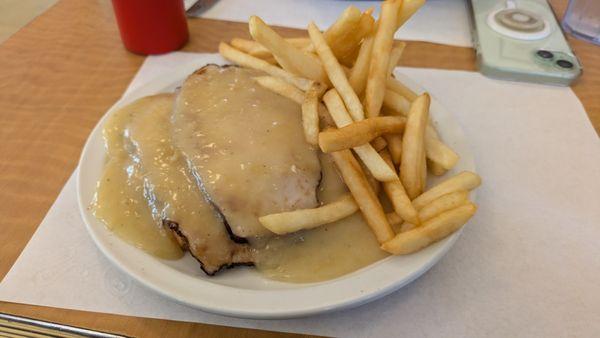 Hot Turkey with French Fries