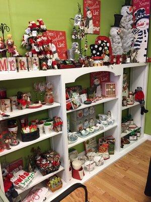 So much to choose from! Our fun, whimsical area is Full of Great items. Stop in soon to see all we offer.