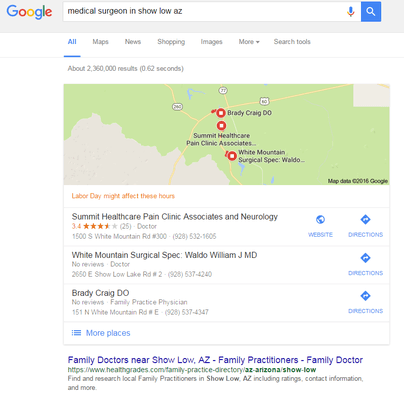 Googled Your Business, Improving Map Listings