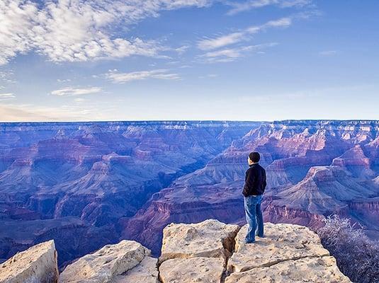 Amazing view at the canyon