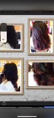 Part of favor hair transformation love it by Anne