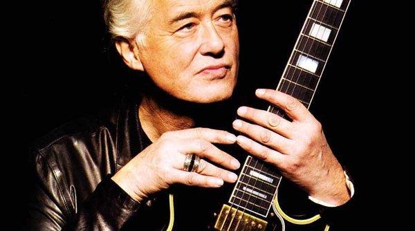 The guitarist's guitarist Jimmy Page of Led Zepplin wearing men's jewelry by NYC designer Lazaro SoHo.