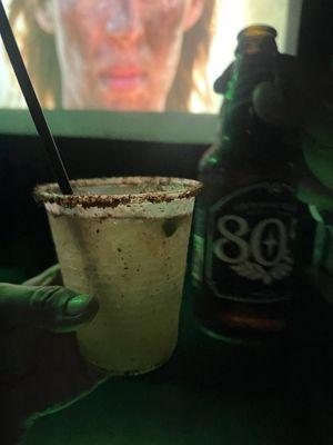 Kill Bill & our drinks of choice (Paloma & 805)