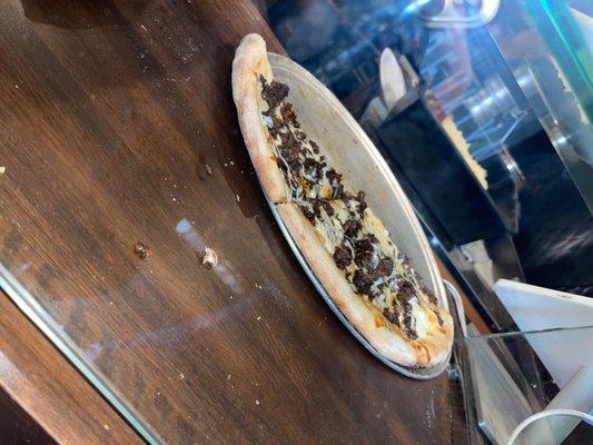 Oxtail pizza