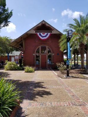 Entrance to the visitor center