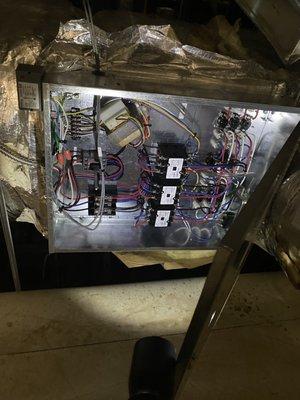 Duct Heater Installation