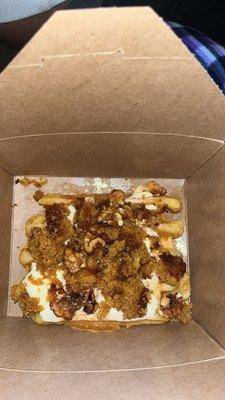 Carrot Cake Waffle