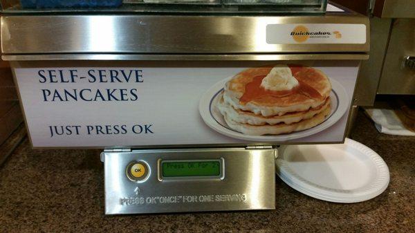 Awesome self making pancakes machine