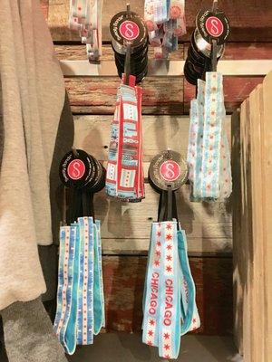 Chicago Themed Head Bands at Fleet Feet Sports Store 2019