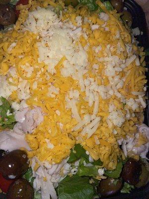 The Big Chef Salad- MINUS EGG