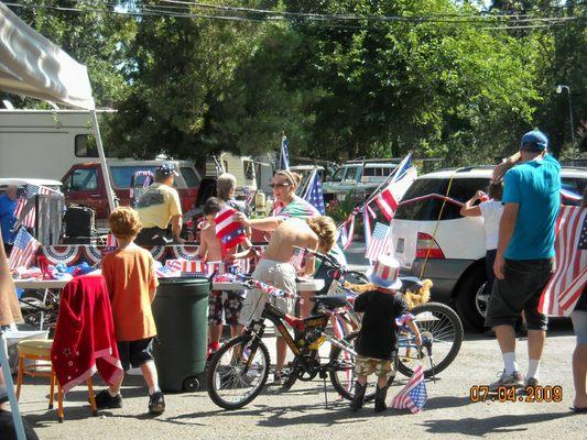 It's a parade!