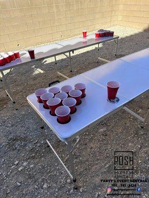 Beer Pong & Lawn Game Rentals - Posh Express Rentals in Las Vegas - Party Rentals & Event Rentals - Wedding Rentals - Photo Booth Rentals