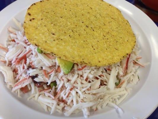 Tostada mixta