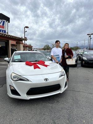 Scion FRS for this gentleman!