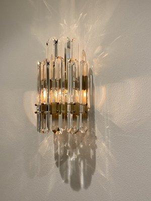 Crystal Sconces install