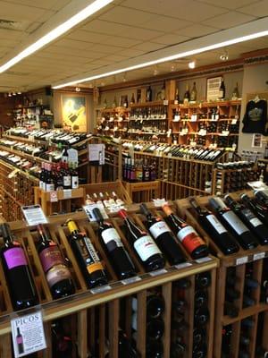 One of the greatest wine selections in the area come see Pete the wine guy nobody does it better.