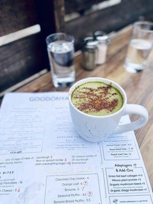 Matcha Protein Latte