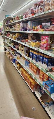 4 aisles.of snacks!