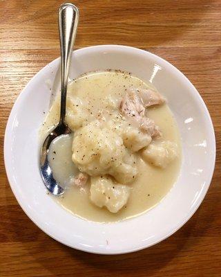 Mama Brock chicken and dumplings