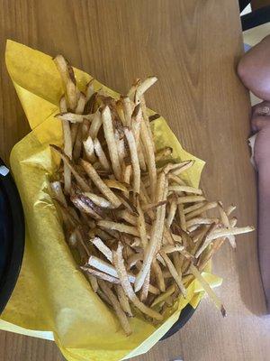 Large hand cut fries